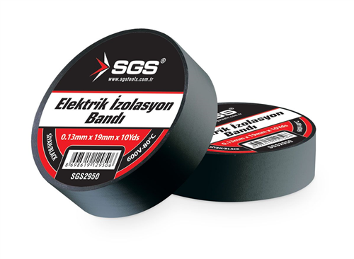 SGS Elektrik Bandı 19 mm X 10 Metre (200/Koli)